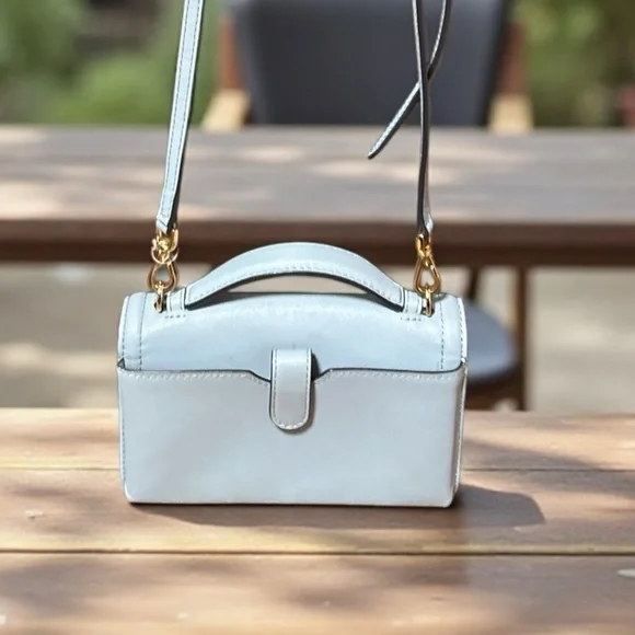 Michael Kors Light Blue jet set small Crossbody Bag - Picture 2 of 12